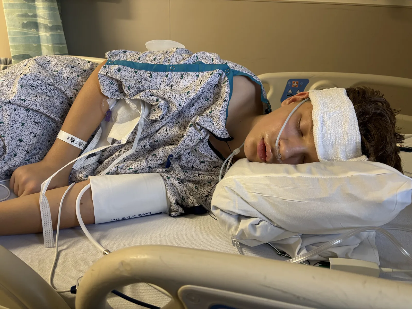 These are the pictures from when Ryan was admitted to the hospital in Danville.