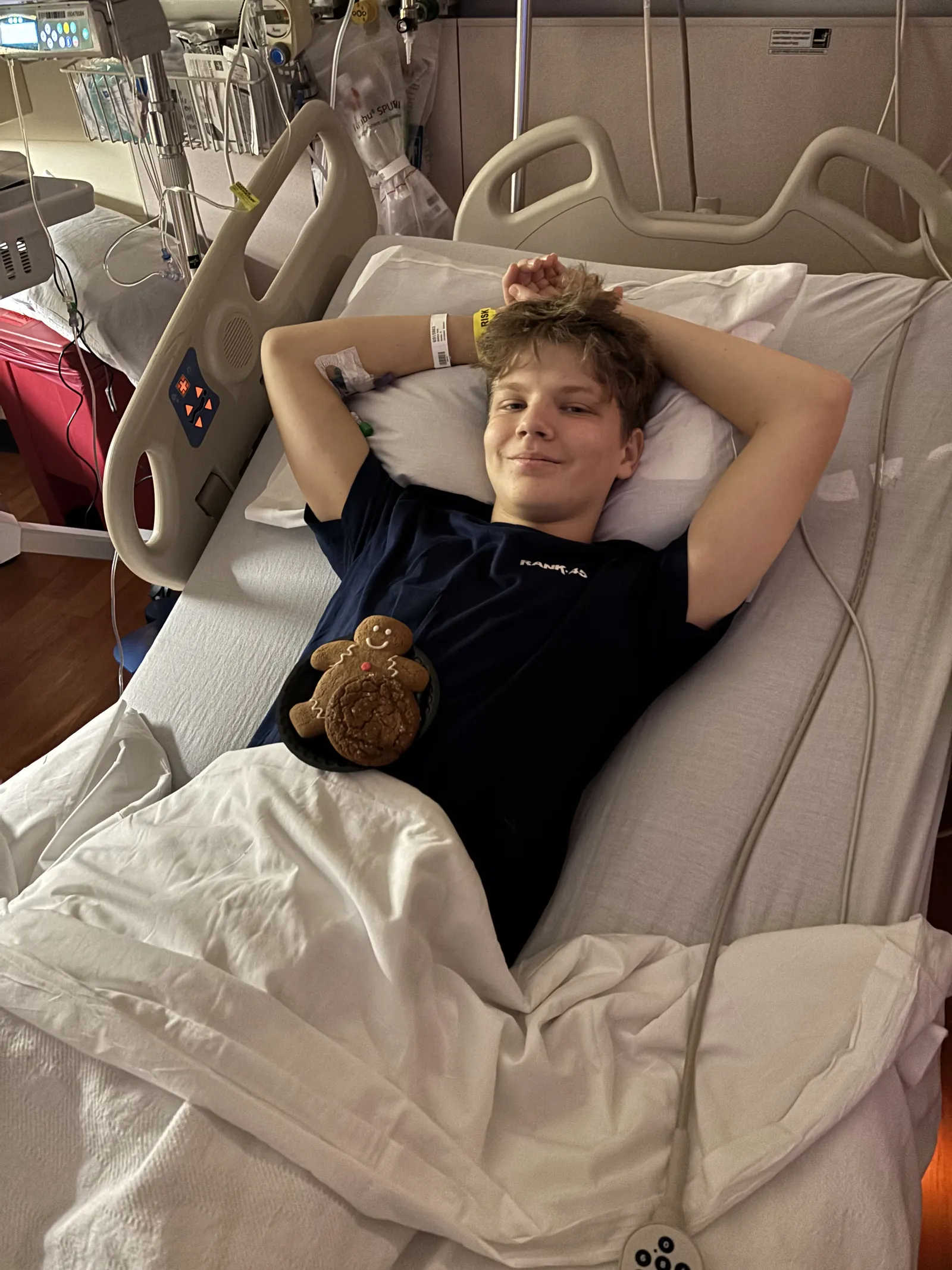 These are the pictures from when Ryan was admitted to the hospital in Danville.