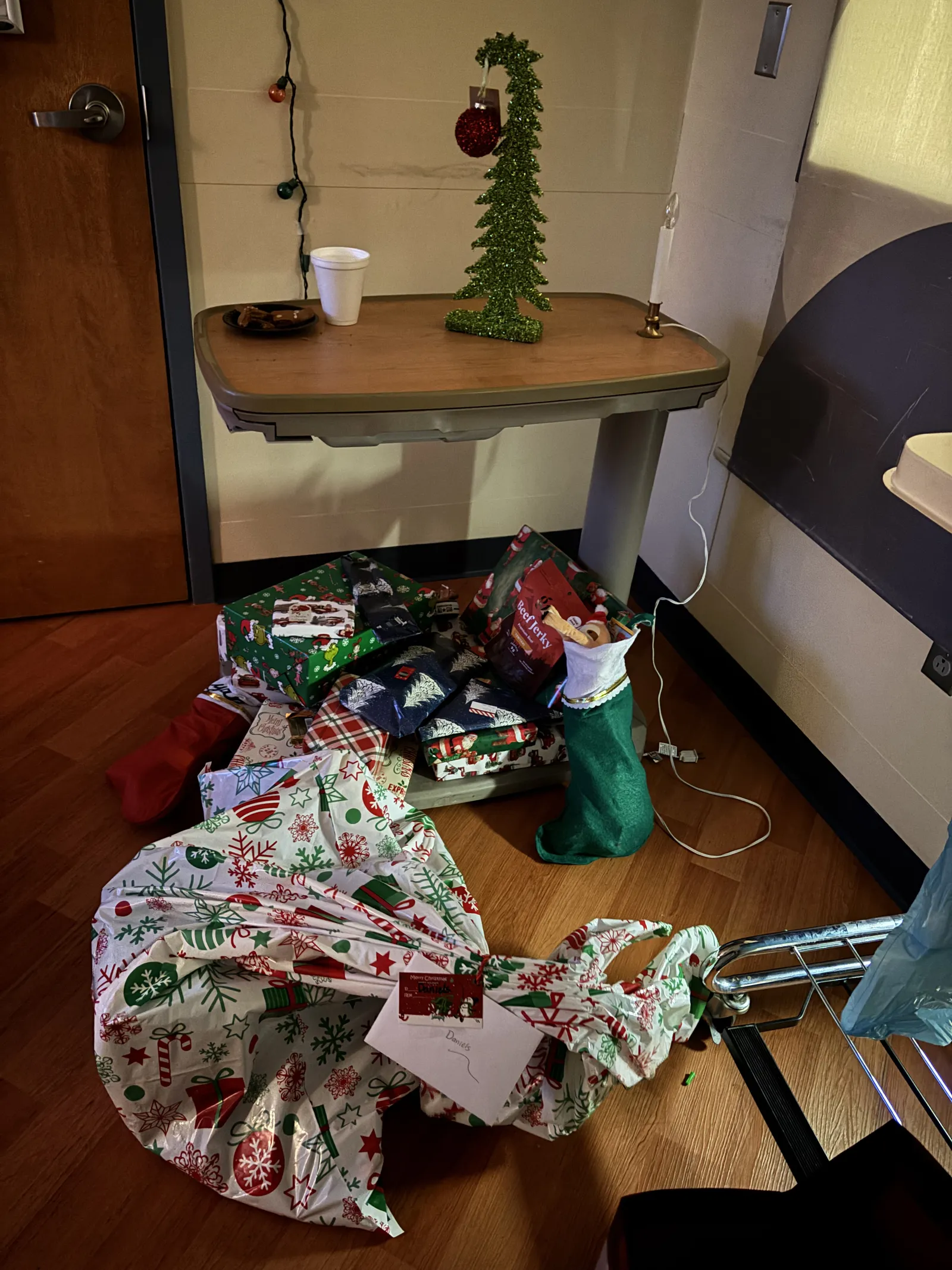 These are the pictures from when Ryan was admitted to the hospital in Danville.