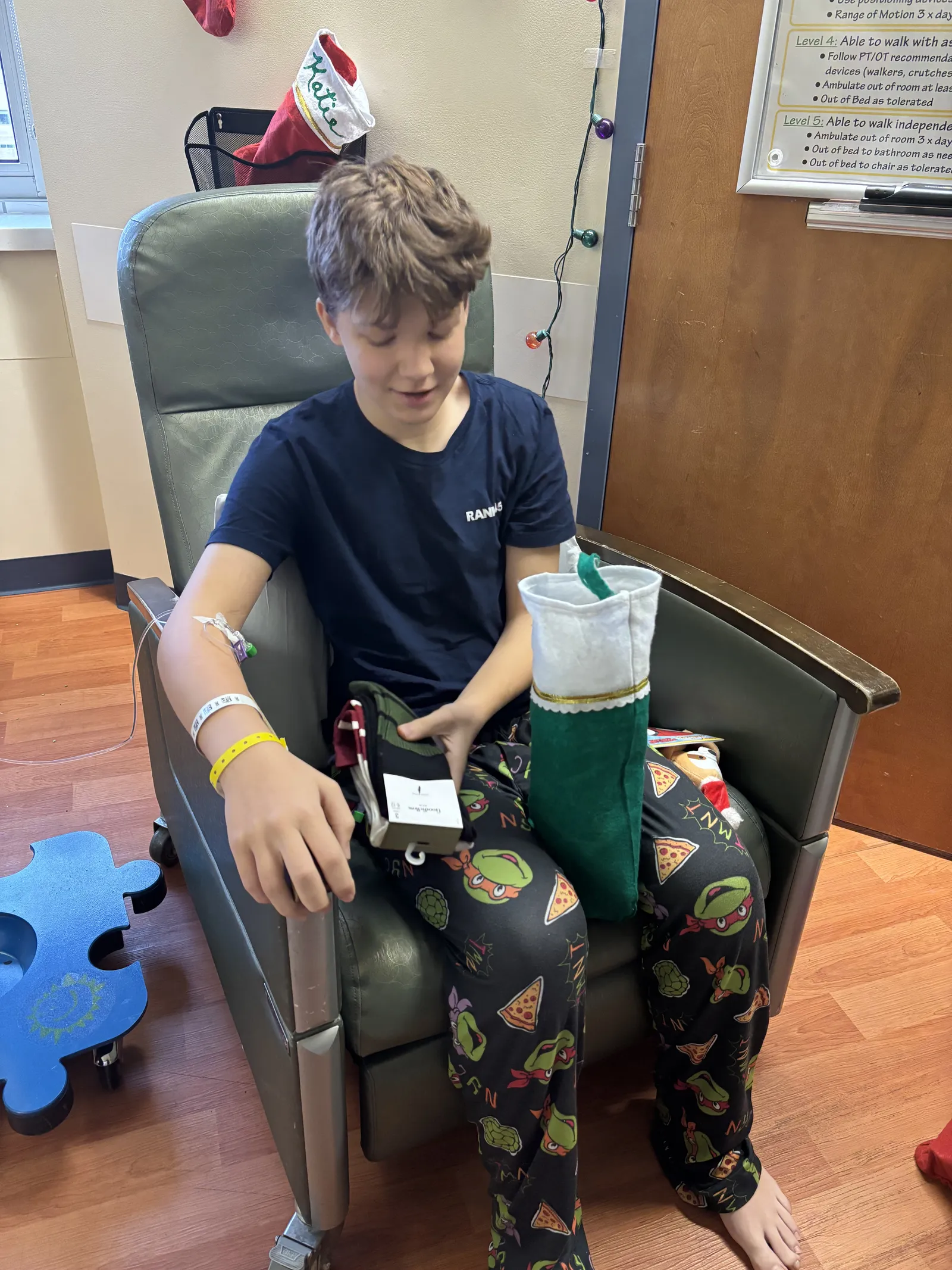 These are the pictures from when Ryan was admitted to the hospital in Danville.