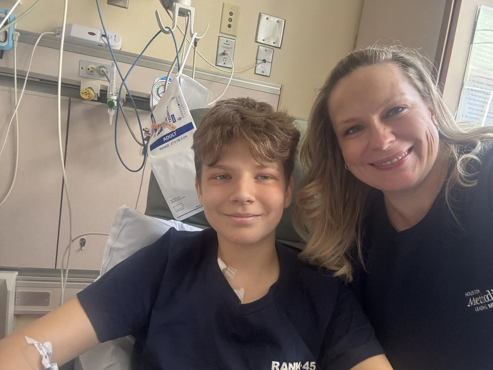 These are the pictures from when Ryan was admitted to the hospital in Danville.